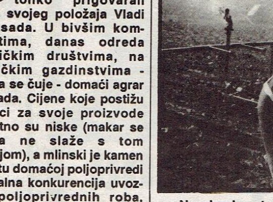 Franjo Dodlek u navodnjavanju, 1994.